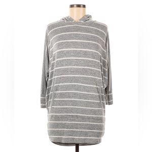 Hooded tunic sweater